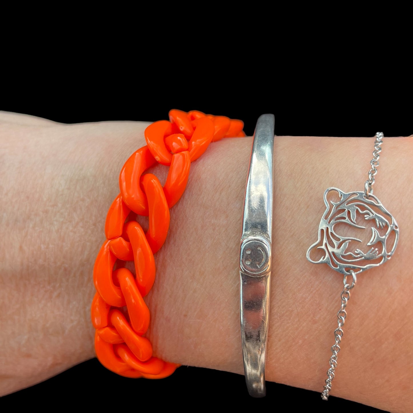 Handmade Bracelet -  Orange