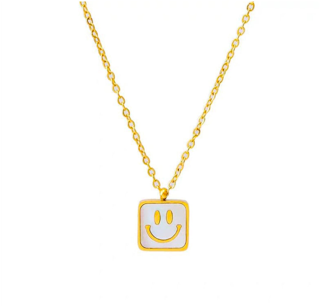 Necklace - Smile face