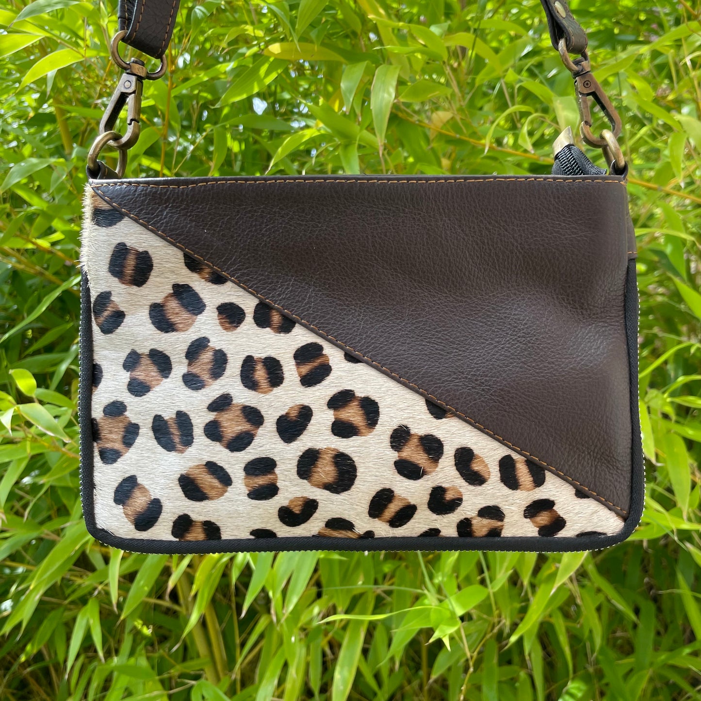 Anna Leopard  Print - Brown