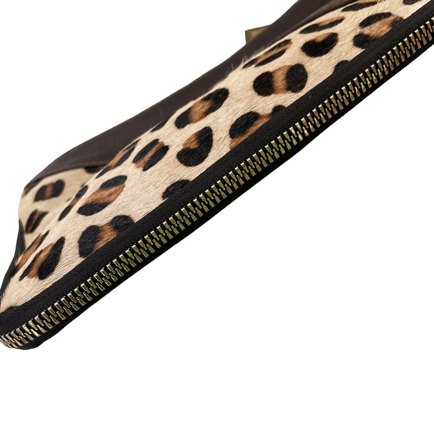 Anna Leopard  Print - Brown