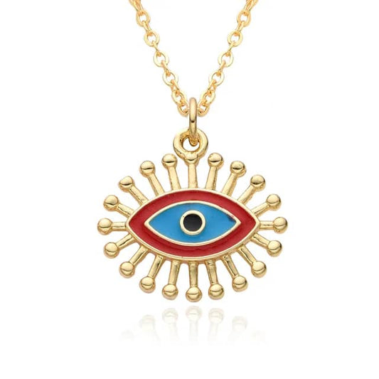 Evil Eye  - Necklace Gold