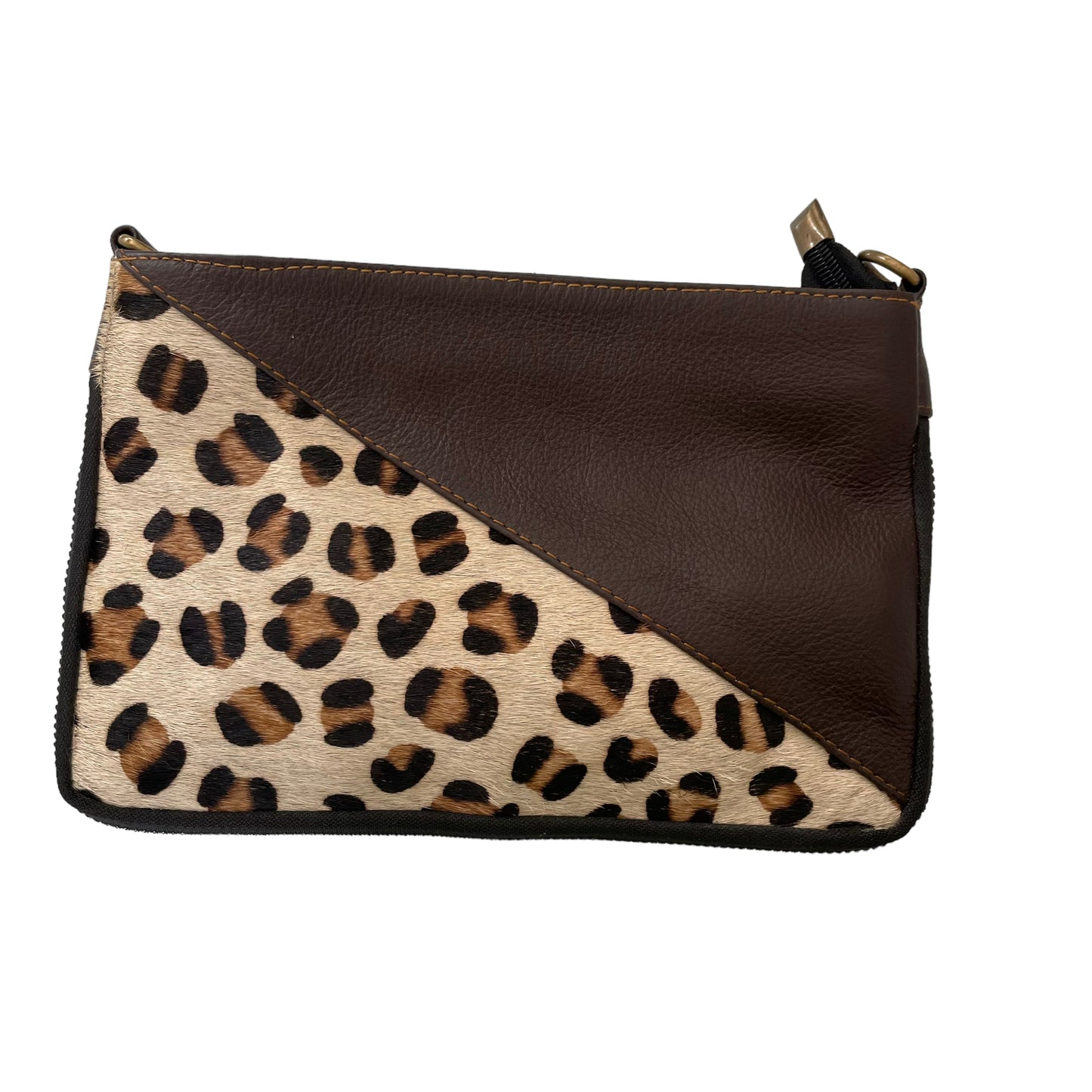 Anna Leopard  Print - Brown