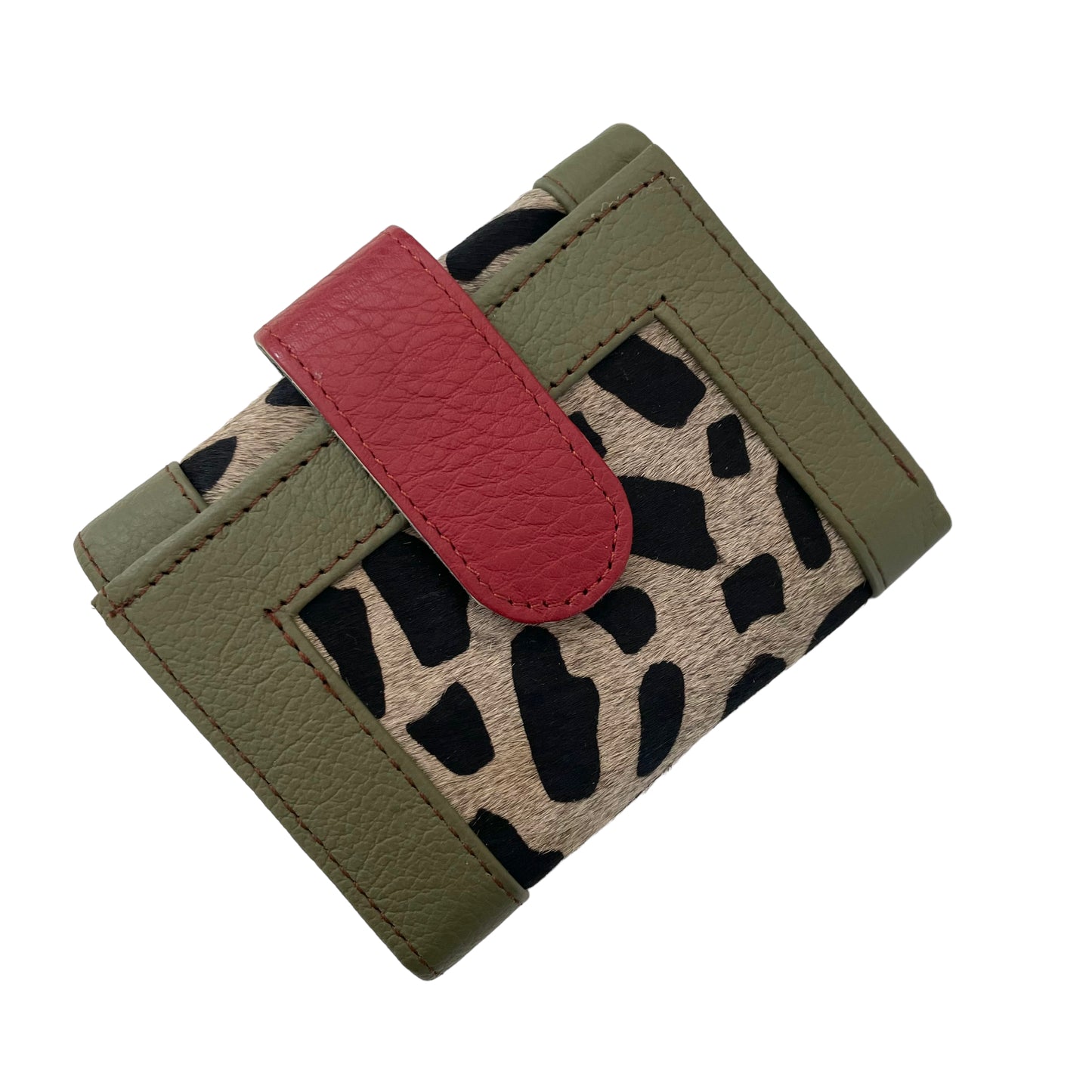 Amber Wallet  Purse  - Green Spot