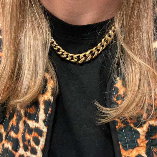 Chunky Necklace -  Gold